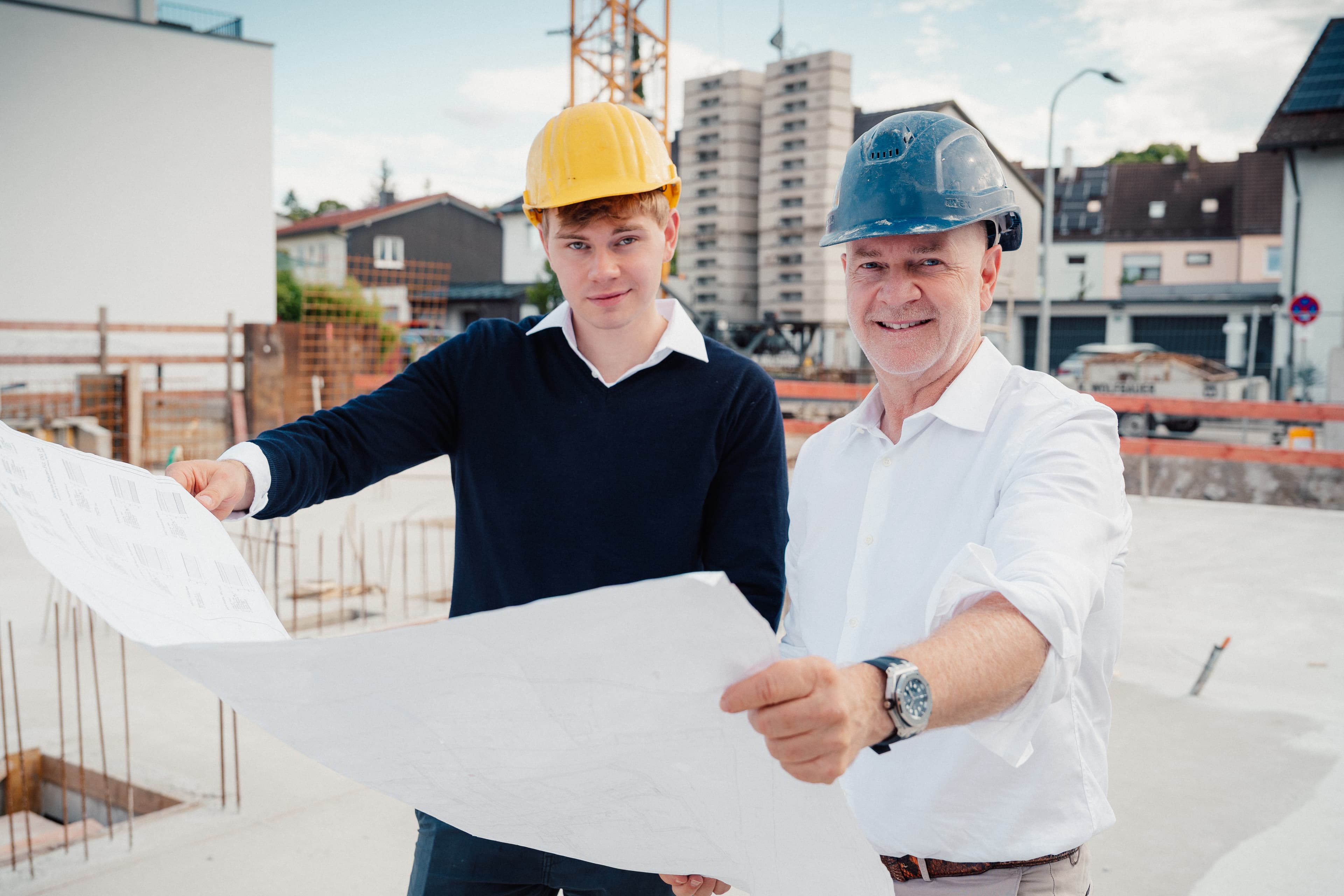 Vater und Sohn - Erfahrung trifft Innovation